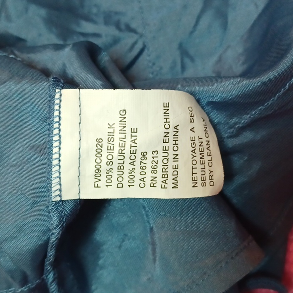 Tristan Exclusive 100% Silk Dress Size 4 - Picture 7 of 14
